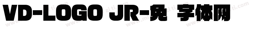 VD-LOGO JR字体转换